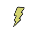 JUICE PATCHES ICONS BOLT
