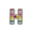 JUICE RAINBOW ALPHABETS H