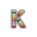 JUICE RAINBOW ALPHABETS K