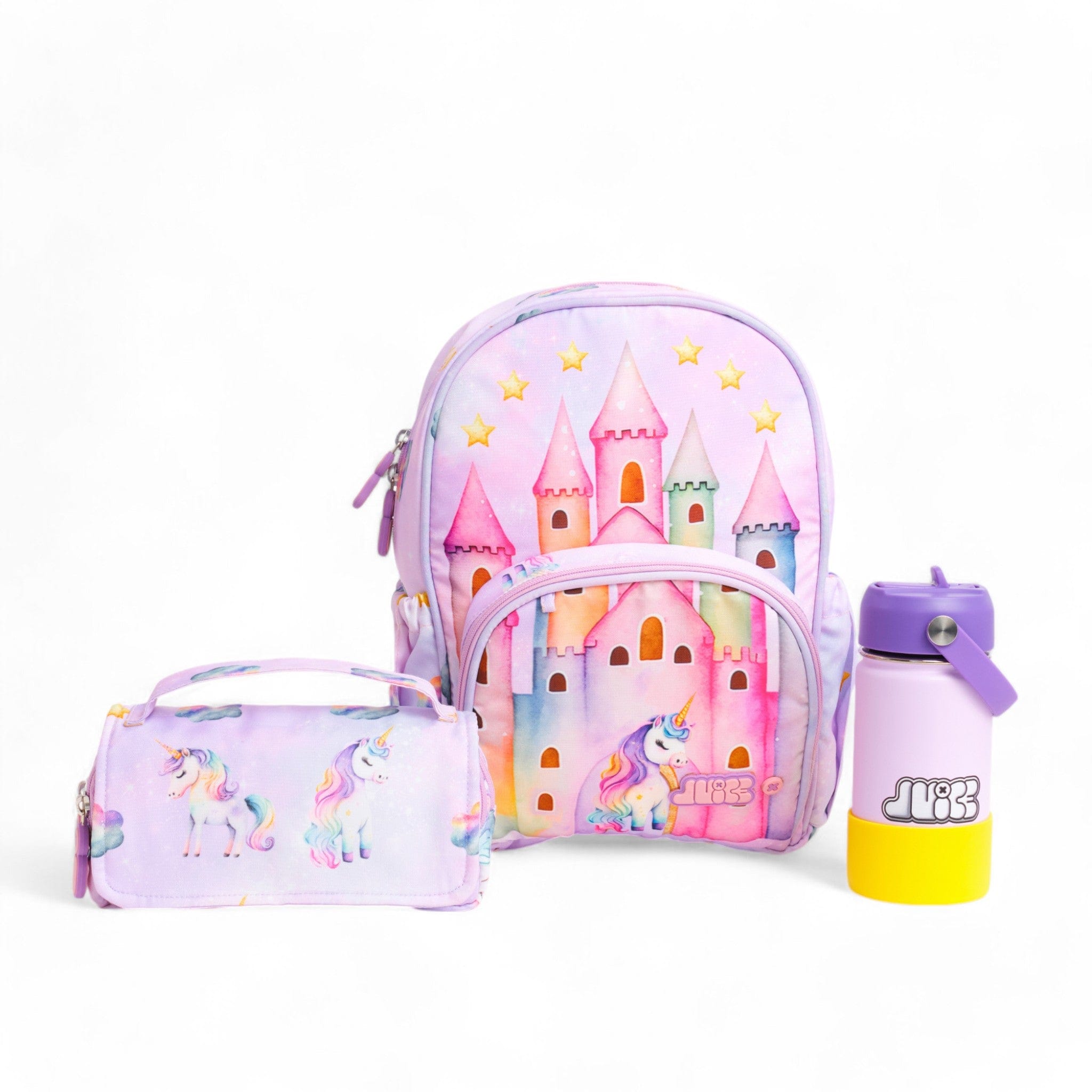 JUICE Unicorn Small Backpack Complete Set
