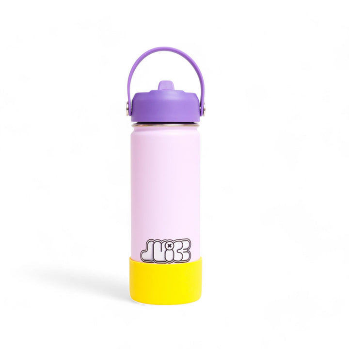 JUICE Water Bottle BIG LILAC BLOK PARTY BOTTLE