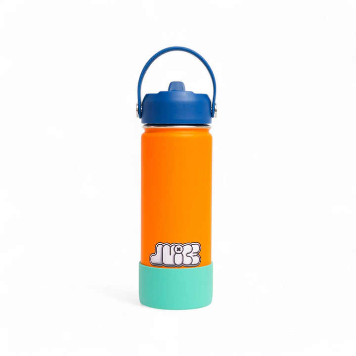 JUICE Water Bottle BIG ORANGE BLOK PARTY BOTTLE
