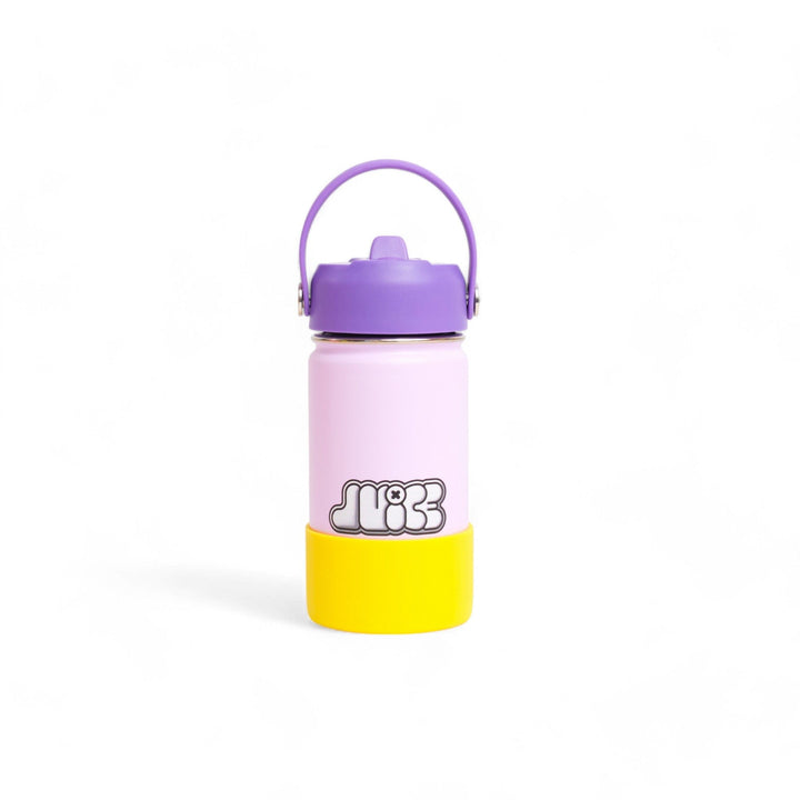 JUICE Water Bottle SMALL LILAC BLOK PARTY BOTTLE