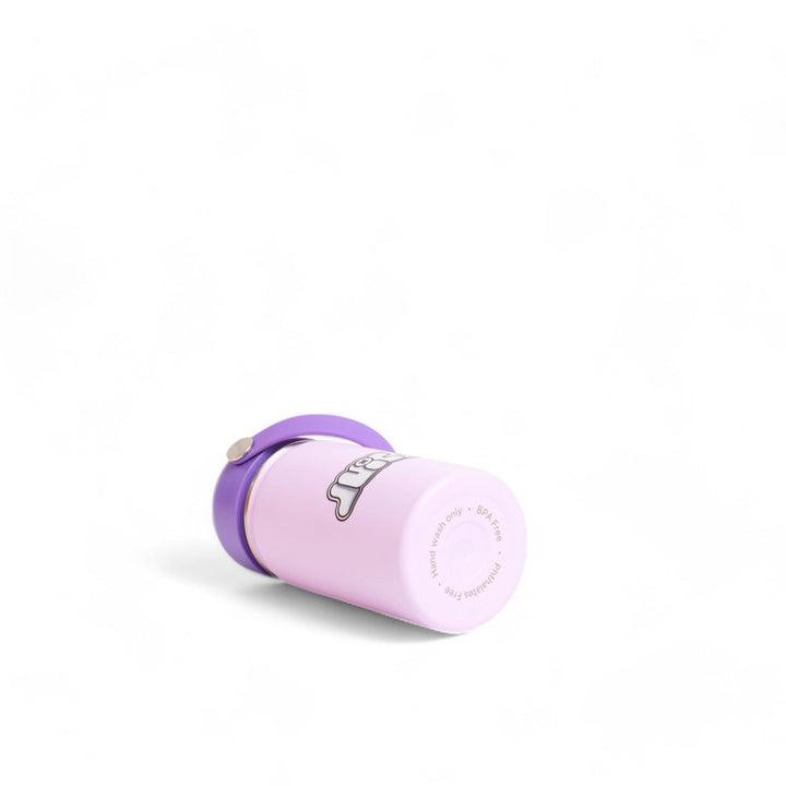 JUICE Water Bottle SMALL LILAC BLOK PARTY BOTTLE