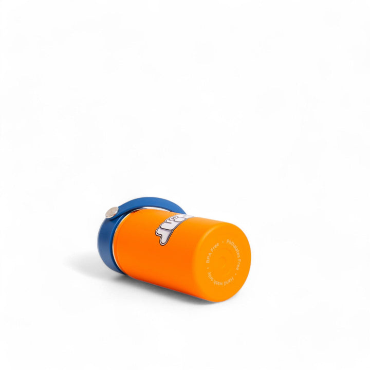 JUICE Water Bottle SMALL ORANGE BLOK PARTY BOTTLE