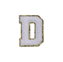 JUICE WHITE FUZZY ALPHABETS D
