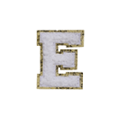 JUICE WHITE FUZZY ALPHABETS E