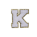 JUICE WHITE FUZZY ALPHABETS K