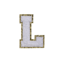 JUICE WHITE FUZZY ALPHABETS L