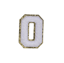 JUICE WHITE FUZZY ALPHABETS O
