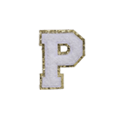JUICE WHITE FUZZY ALPHABETS P