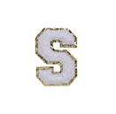 JUICE WHITE FUZZY ALPHABETS S