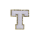 JUICE WHITE FUZZY ALPHABETS T