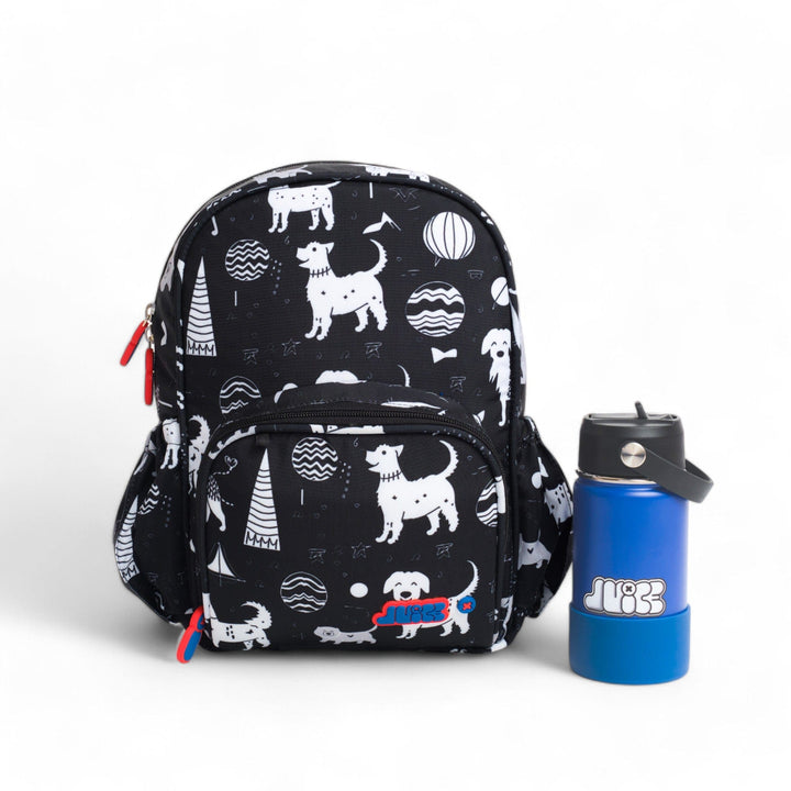 JUICE Woofington Small Backpack + Bottle Set