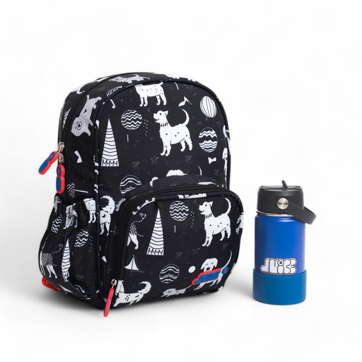 JUICE Woofington Small Backpack + Bottle Set