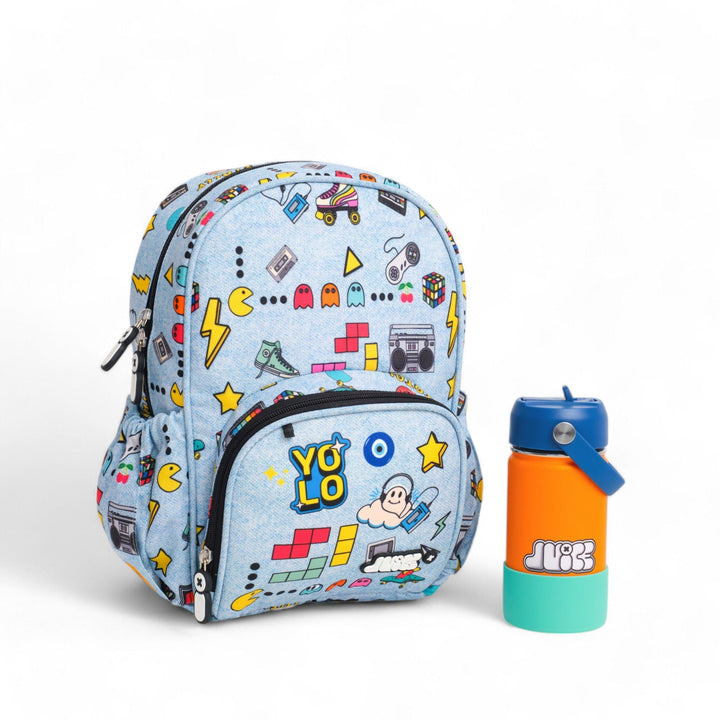 JUICE Yolo Small Backpack + Bottle Set