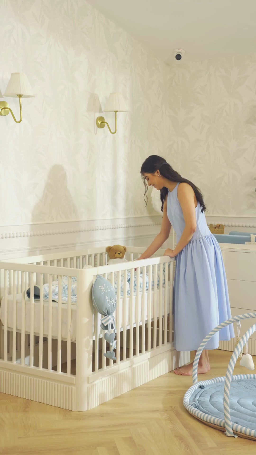 The Arcadia Crib - White