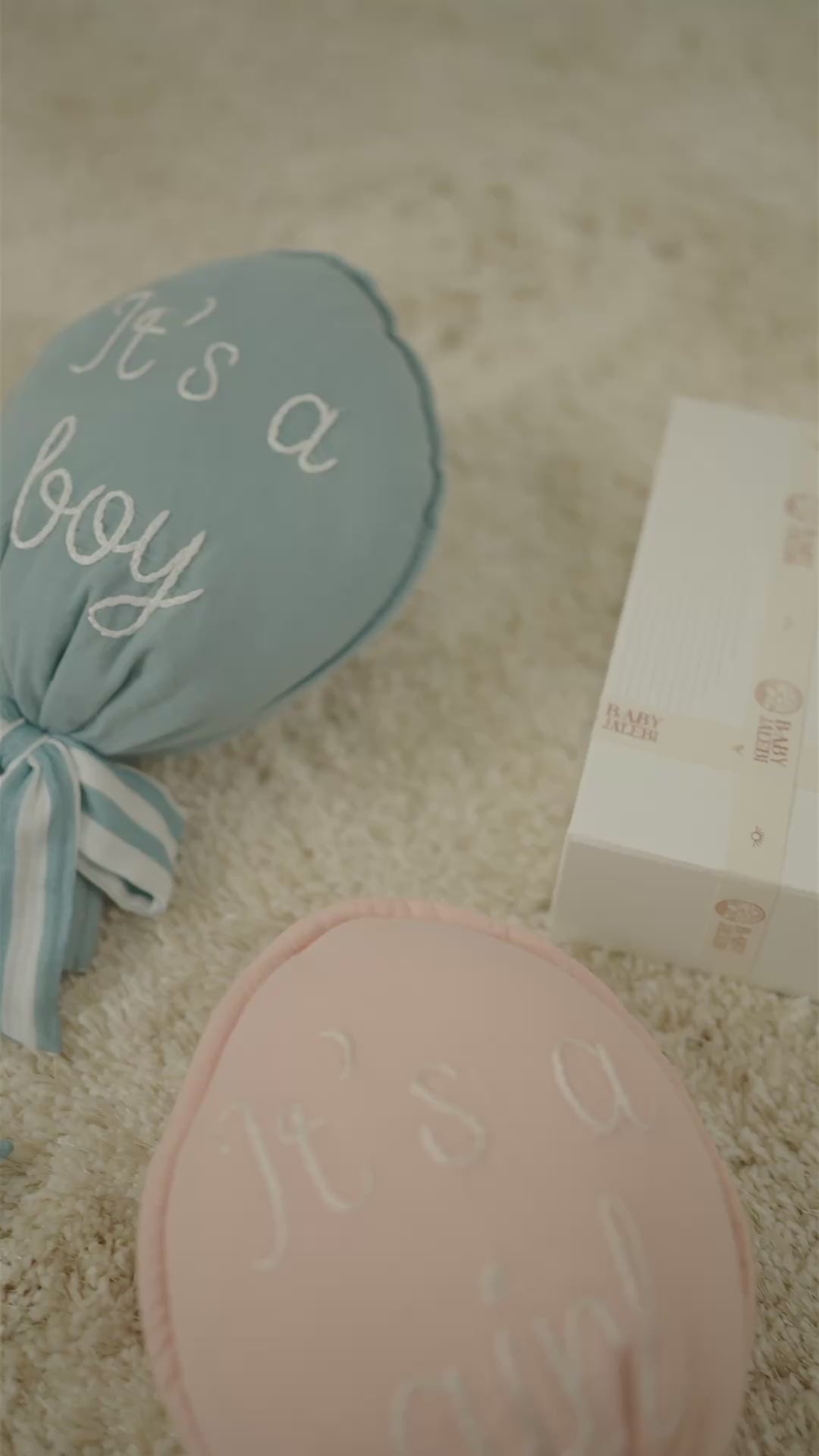 The Signature Balloon Cushion - Blue