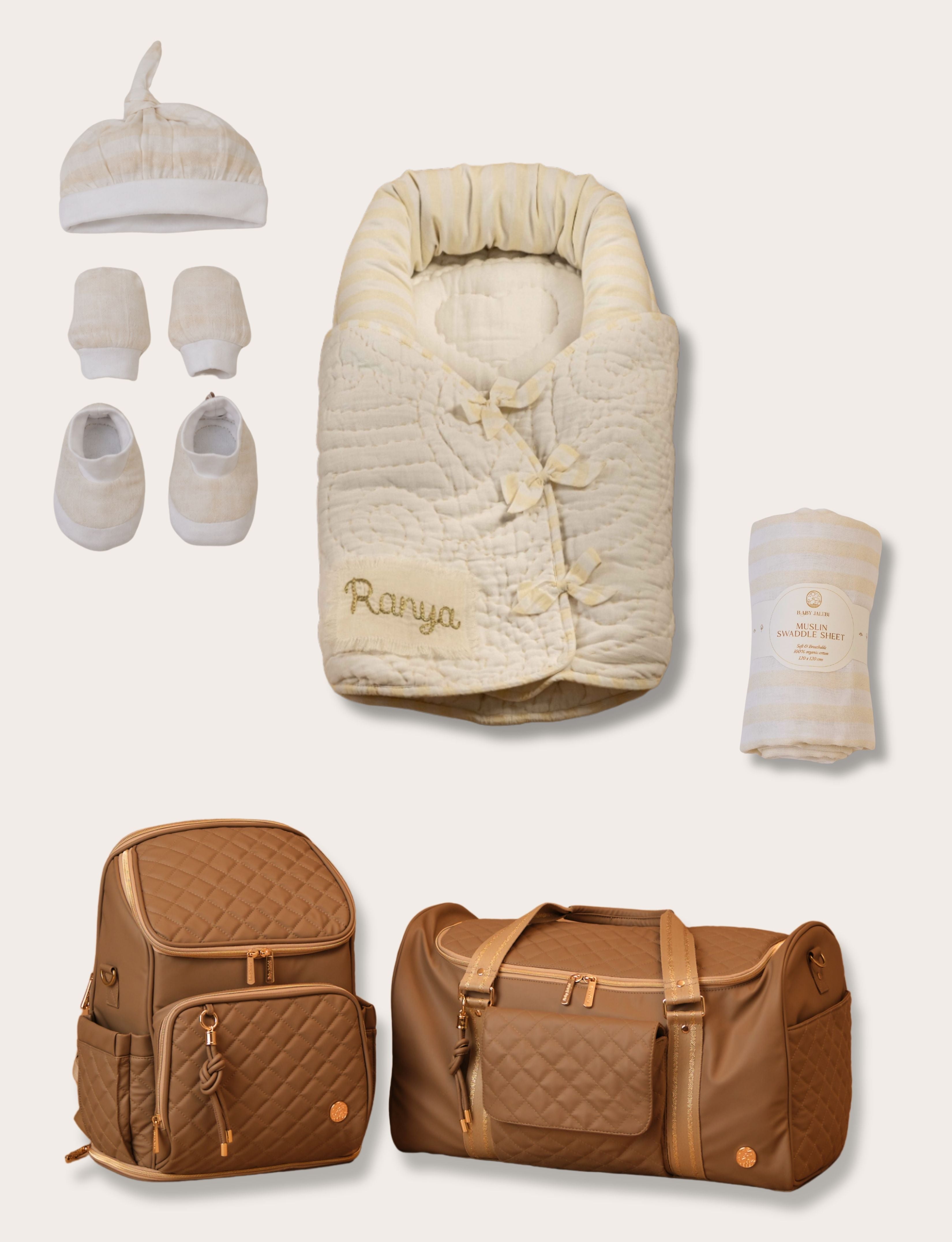 The Bring Baby Home Bundle - Ecru
