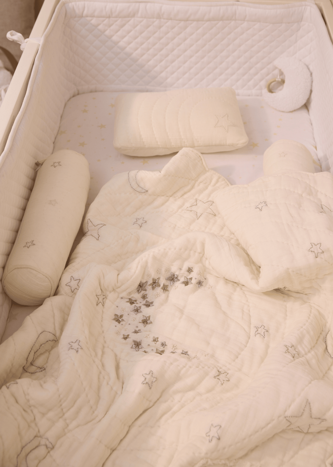 Baby Jalebi Cot Bedding Sets Luna Cot Bedding Set with Bumper