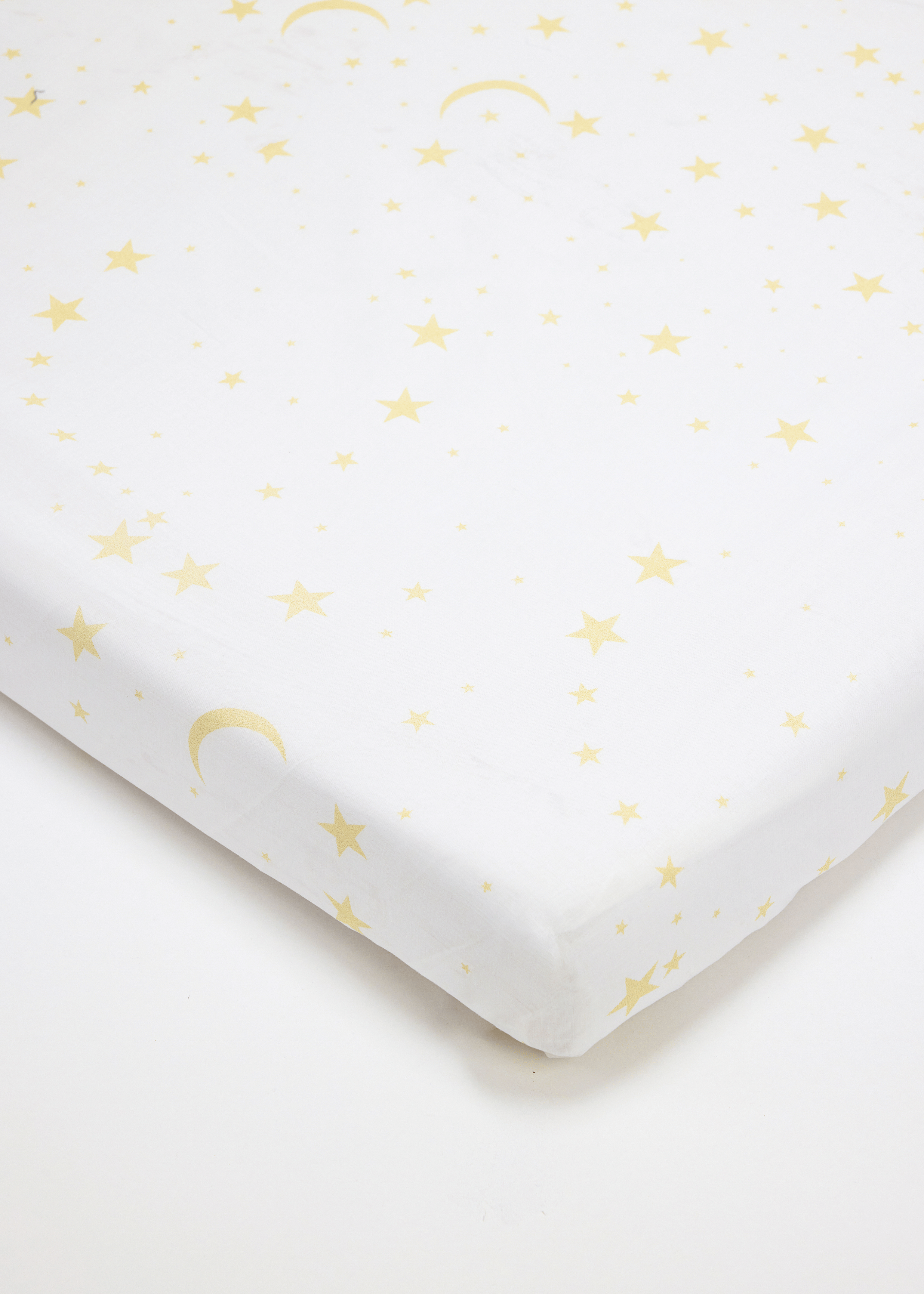 Baby Jalebi Cot Sheets Luna New Moon Fitted Cot Sheet