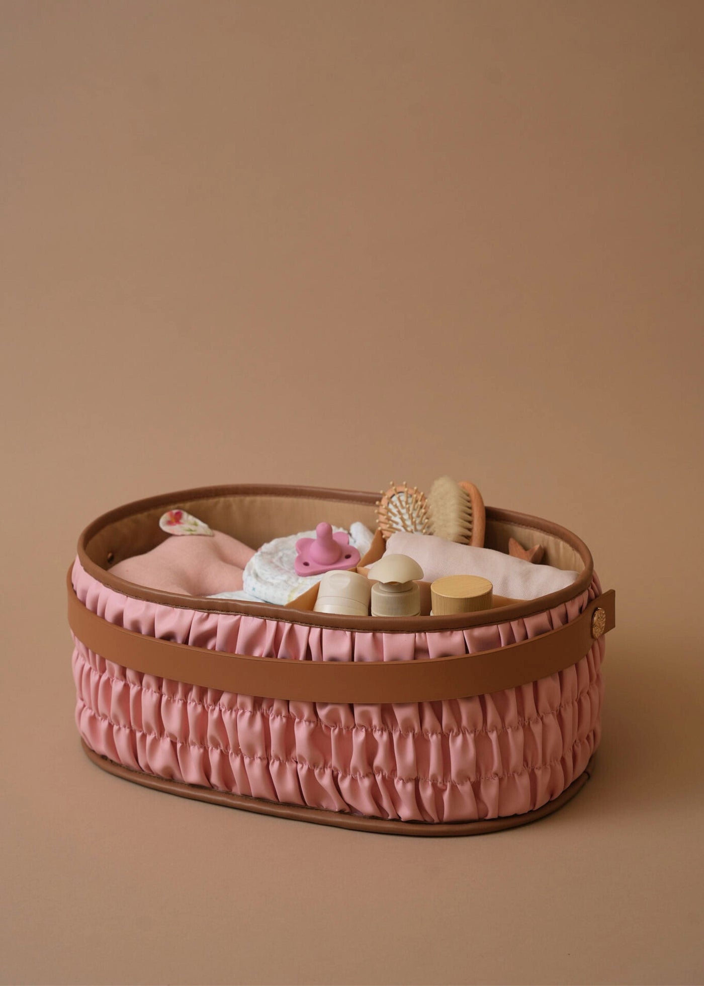 Baby Jalebi Diaper Caddy Gift Bundle Diaper Caddy Gift Bundle - Pink
