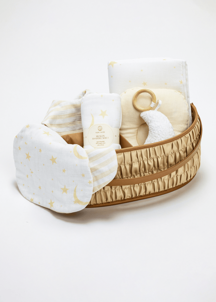 Baby Jalebi Diaper Caddy Gift Bundle Dune Caddy Gift Bundle - Ecru